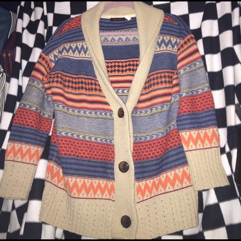 printed sweater