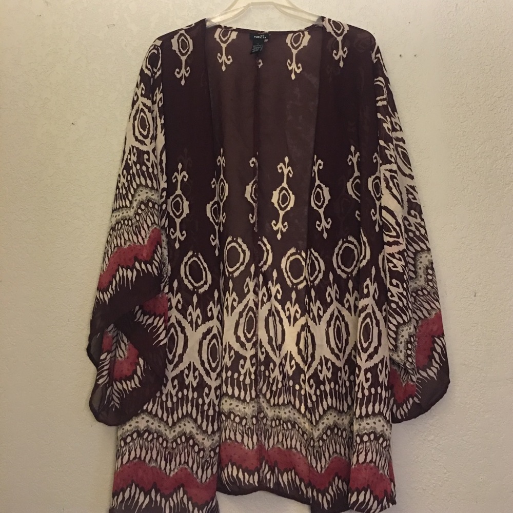 RUE 21 kimono ☀️✨🌺