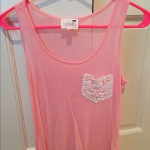 LA Hearts pocket tank top