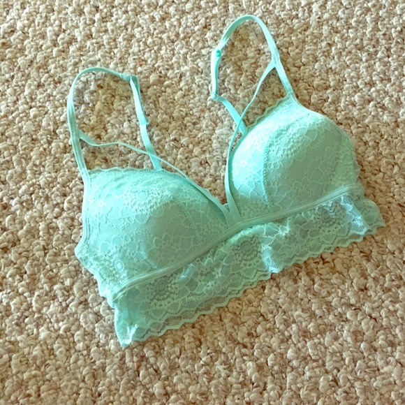 VS PINK mint laced bralette - Picture 1 of 2