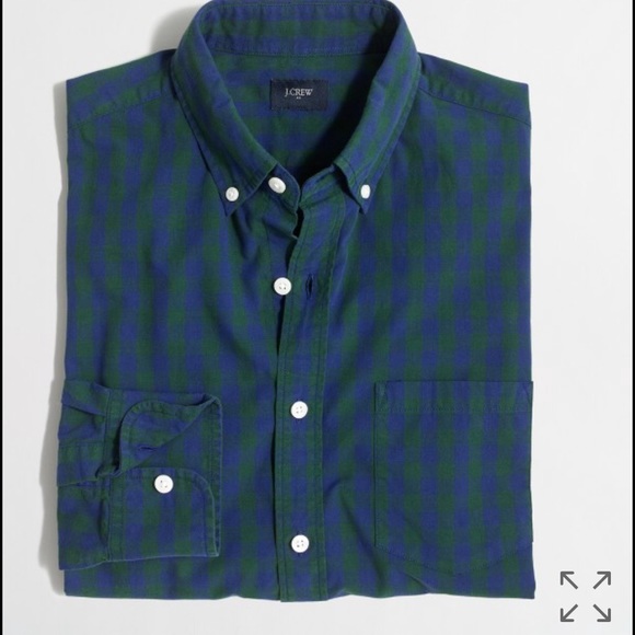 J. Crew Other - J Crew Patterned Wash Shirt