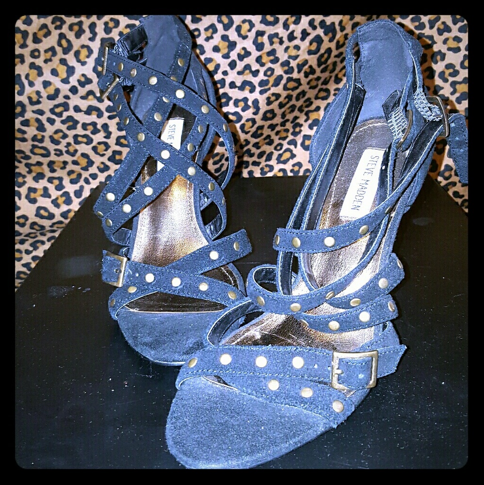 Steve Madden strappy stilettos