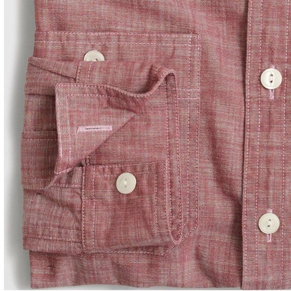 ❤️SOLD❤️J Crew Chambray Workshirt - Picture 3 of 5