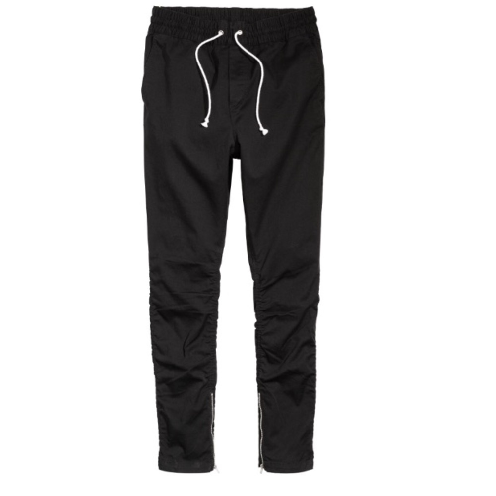 H & M cotton twill joggers NWT