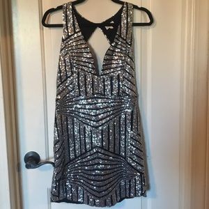 Sequin cocktail dress