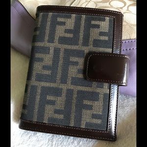 Authentic Fendi Journal  Note Cover