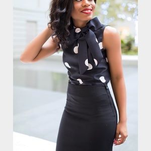 Kate spade spotlight bow top