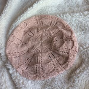 Dusty Pink Knit Beret Dusty Pink Knit Beret