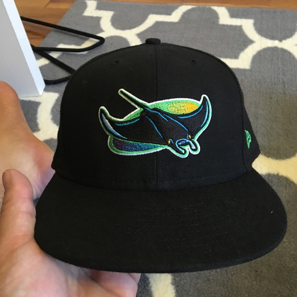 Tampa Bay Rays fitted hat Cooperstown collection
