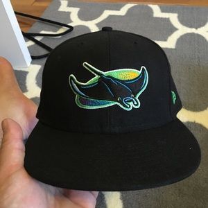 Tampa Bay Rays fitted hat Cooperstown collection