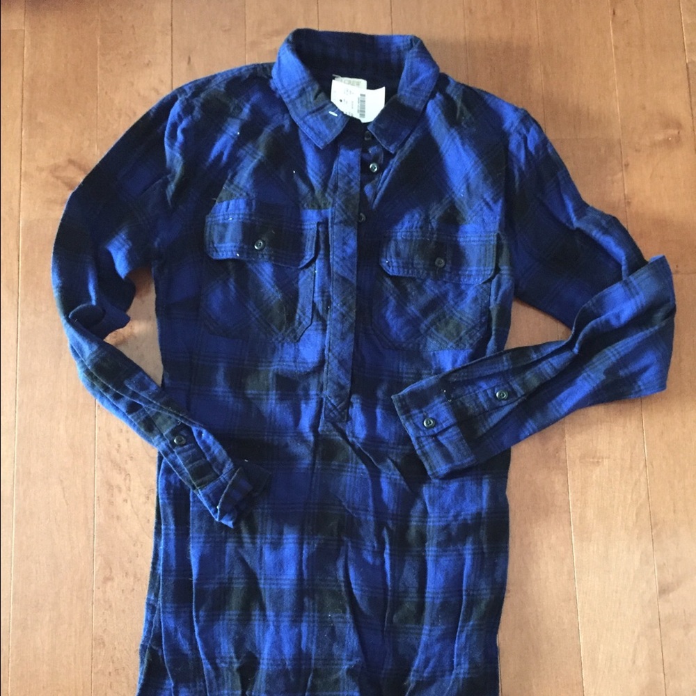 Jcrew plaid dress