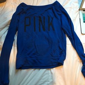 Blue comfy pink top ☕️