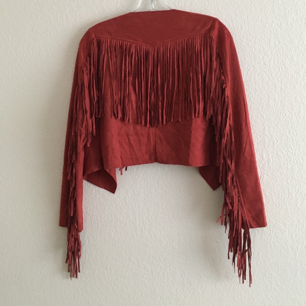 Fringe Waterfall Jacket - image 5