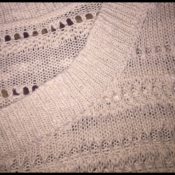 Loft Open Knit Sweater - Size M - Picture 4 of 4