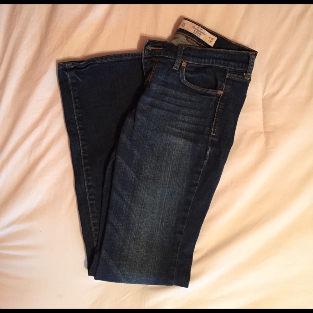 A&F Bootcut Jeans