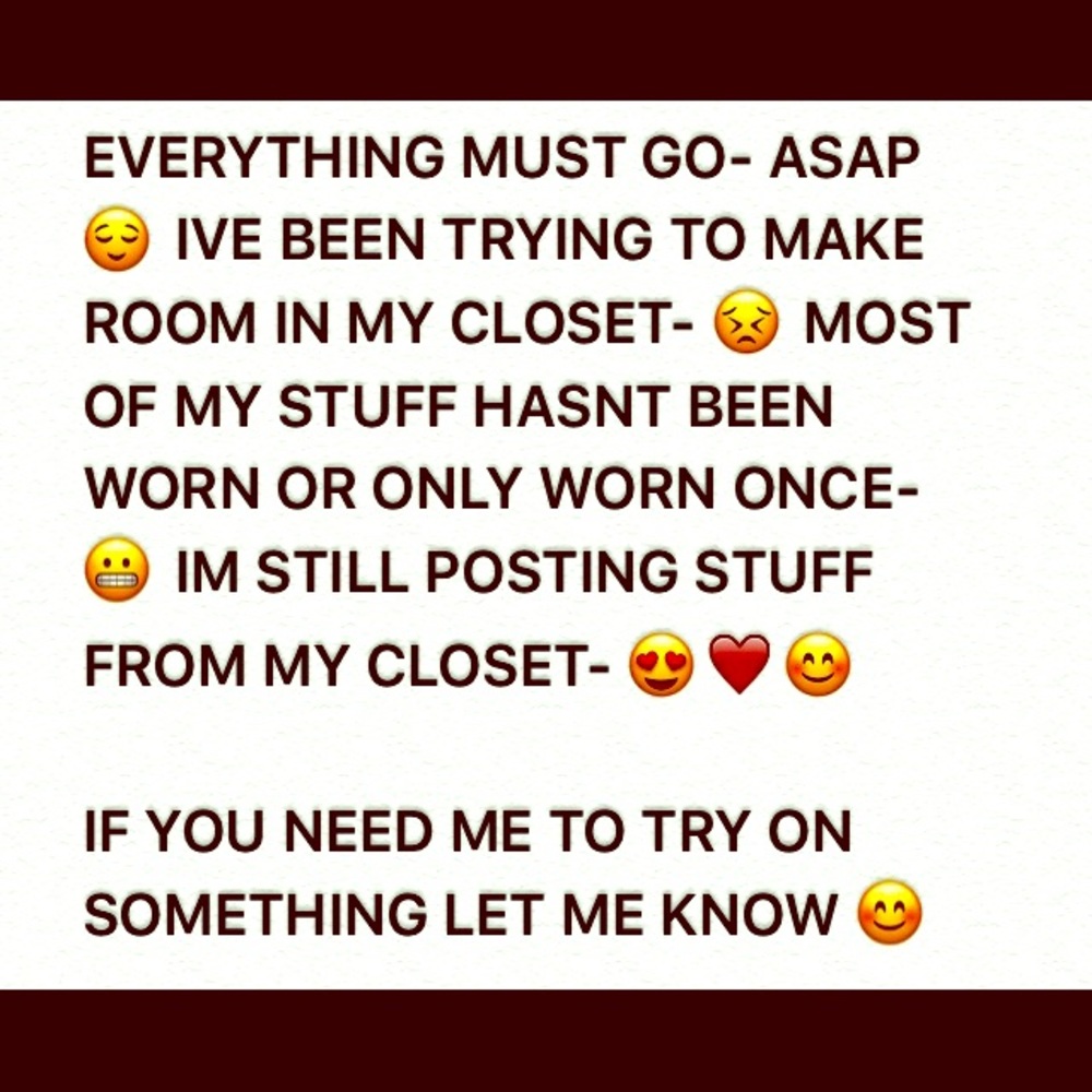 Must Go BUNDLE AND SAVE ❤️