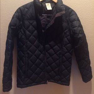 Black winter coat