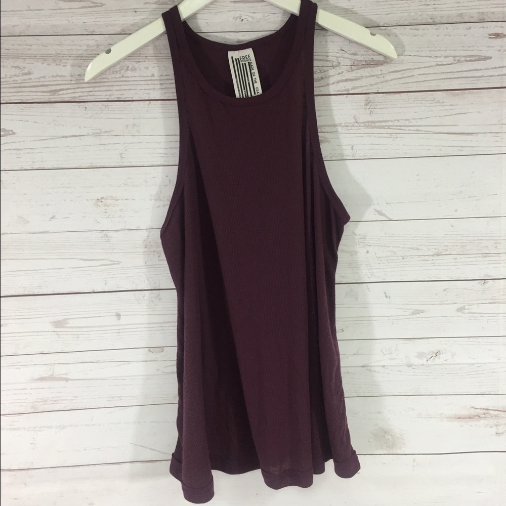 New Free People Women's Sleeveless Mock Neck Top