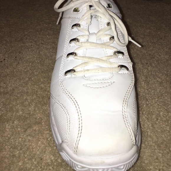 White pair of fubu shoes - Picture 3 of 4