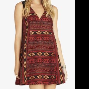 BCBGeneration Tribal Print Jacquard Dress