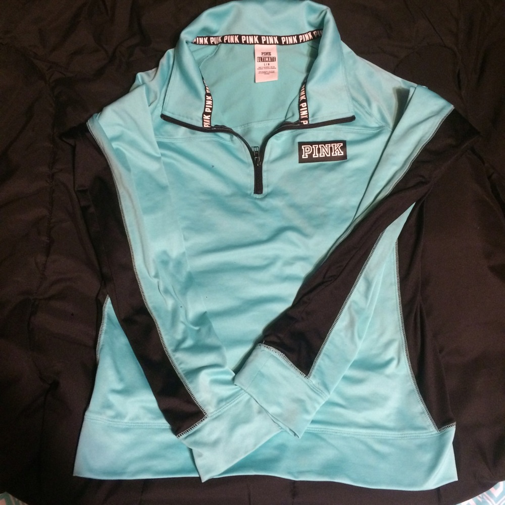 PINK crew neck! Sz L