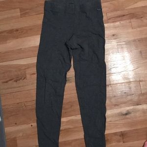 Gray leggings from PINK