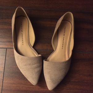 Suede Tan Chinese Laundry Flats