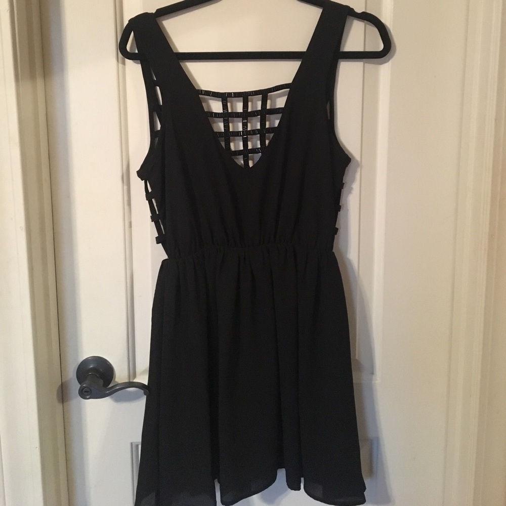 Black party dress