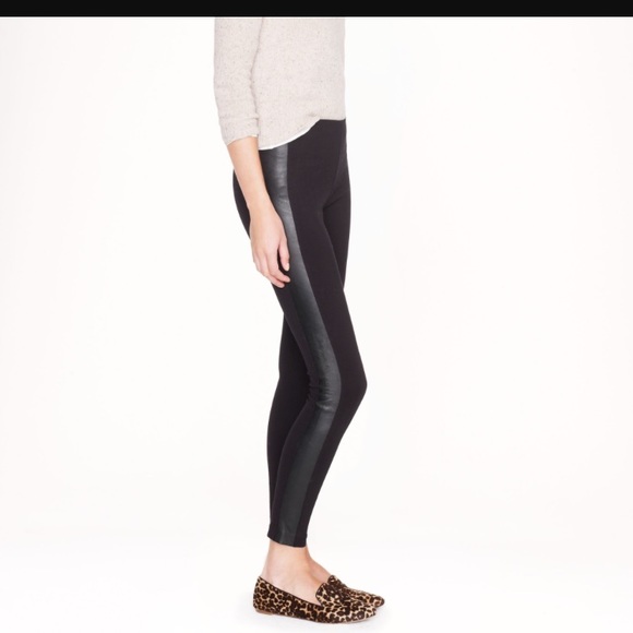 Calvin Klein Pants - Calvin Klein black leather tuxedo pants