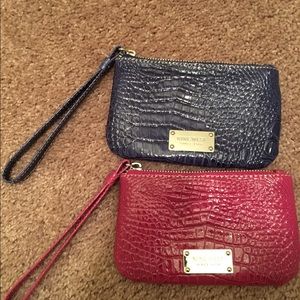 Two Nine West wristlets