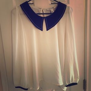 Peter Pan Collar Blouse