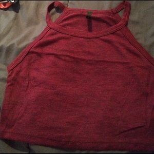 Maroon crop top // Xs or s Maroon crop top // Xs or s