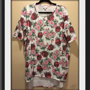 Lularoe Irma Floral Unicorn