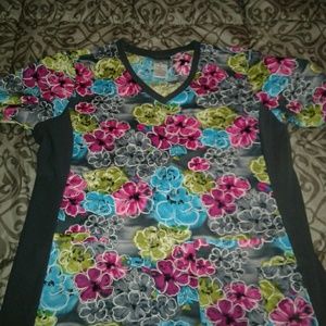Brand new Cherokee flexible scrub top