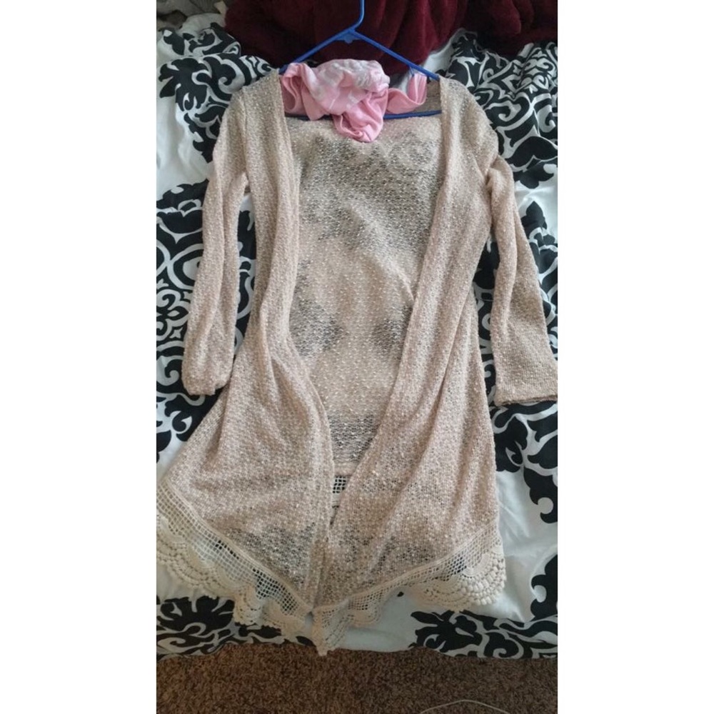 Lace cardigan
