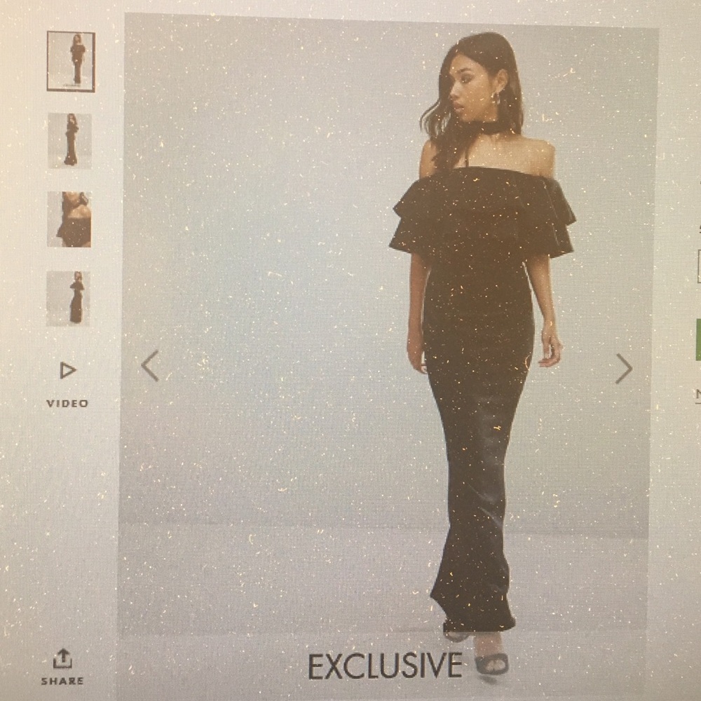 Club L Bardot maxi dress - worn once