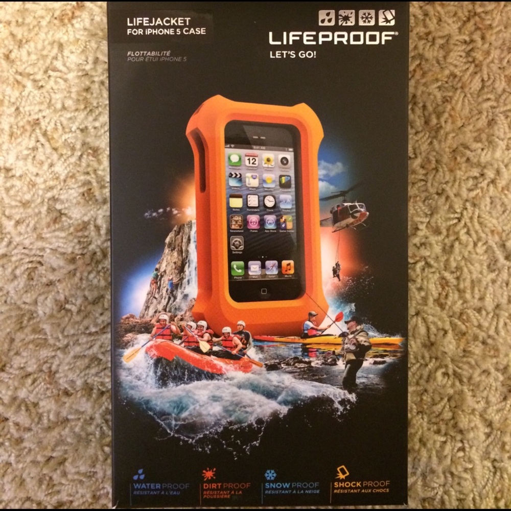 LIFEPROOF iphone 5 floaty/ life jacket