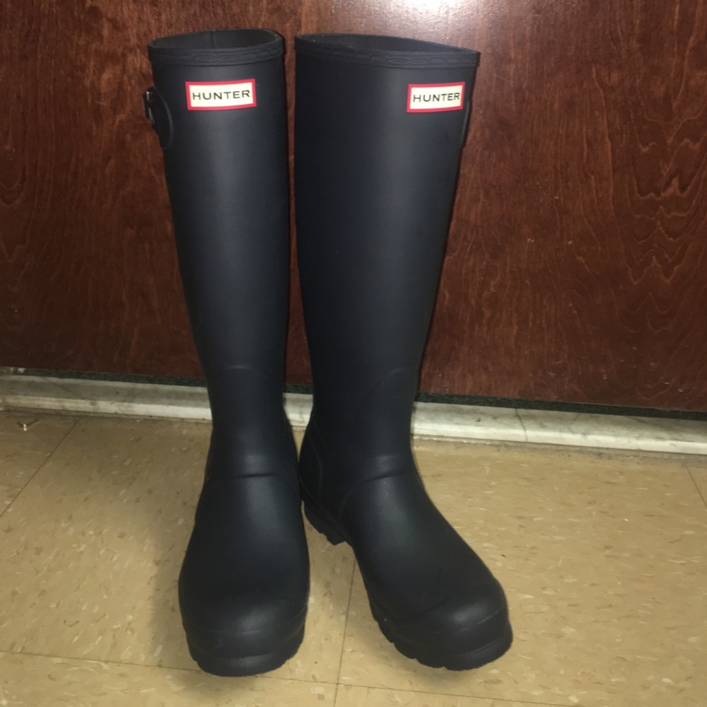 Hunter rain boots