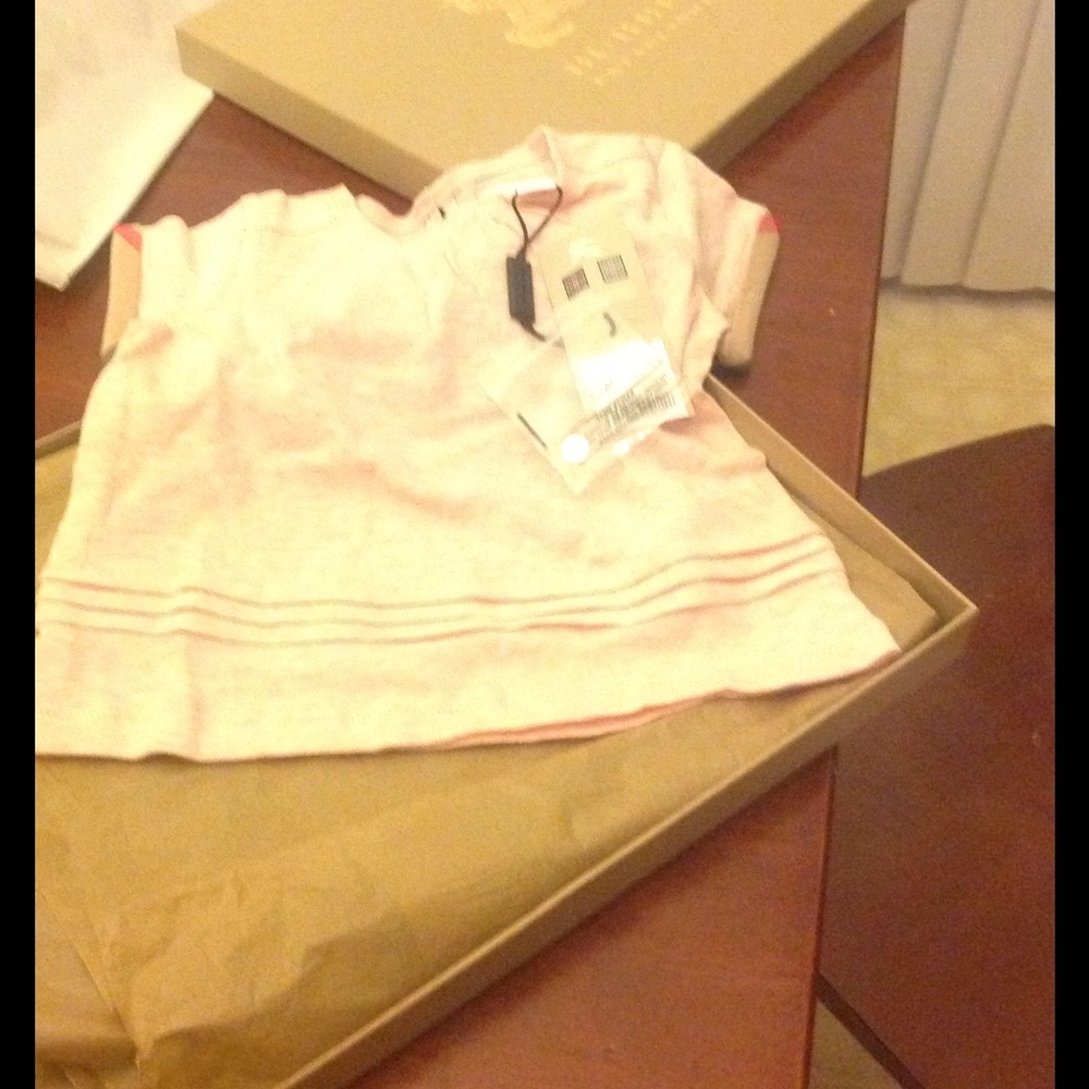 9m girls Burberry shirt