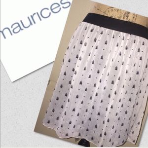 Maurices skirt. Birdcage