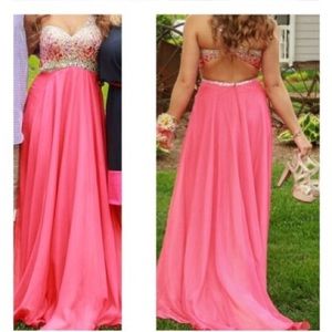 BLUSH PROM DRESS FOR SALE⚠️⚠️