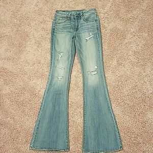 Highrise bell bottom jeans
