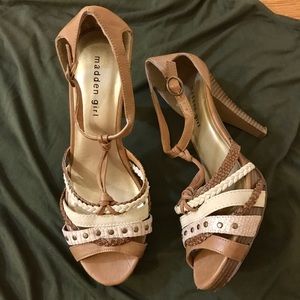 Madden Girl Strappy Heels
