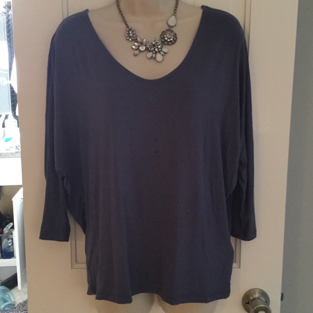 Dolman sleeve top