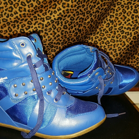 apple bottom high top sneakers