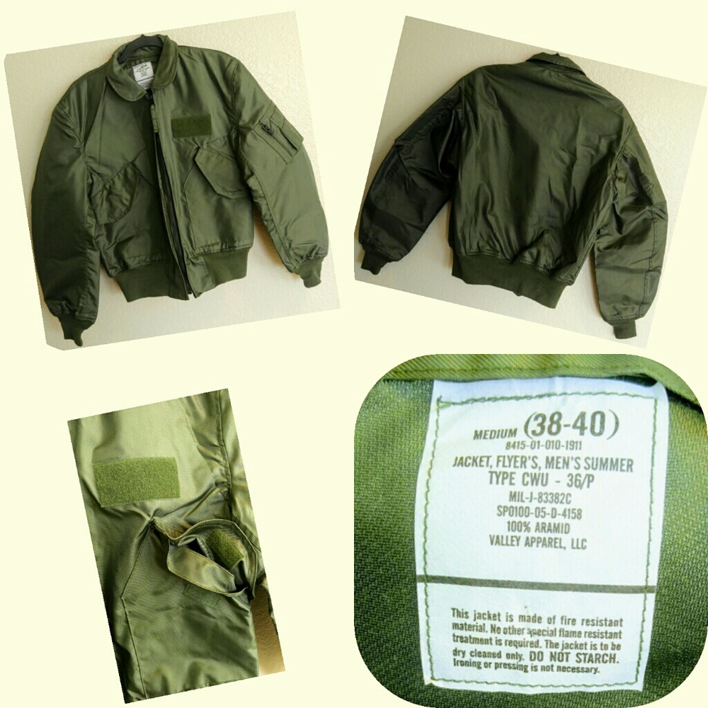 CWU 36/P Nomex Mil-Spec Bomber Jacket