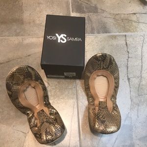 Yosi Samra ballet flats. Never worn size 9