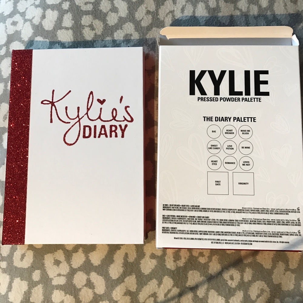 The Diary Palette (Kylie Cosmetics) Authentic