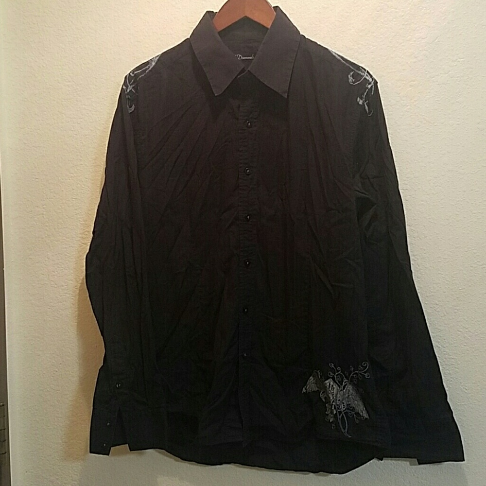7 diamonds button down shirt
