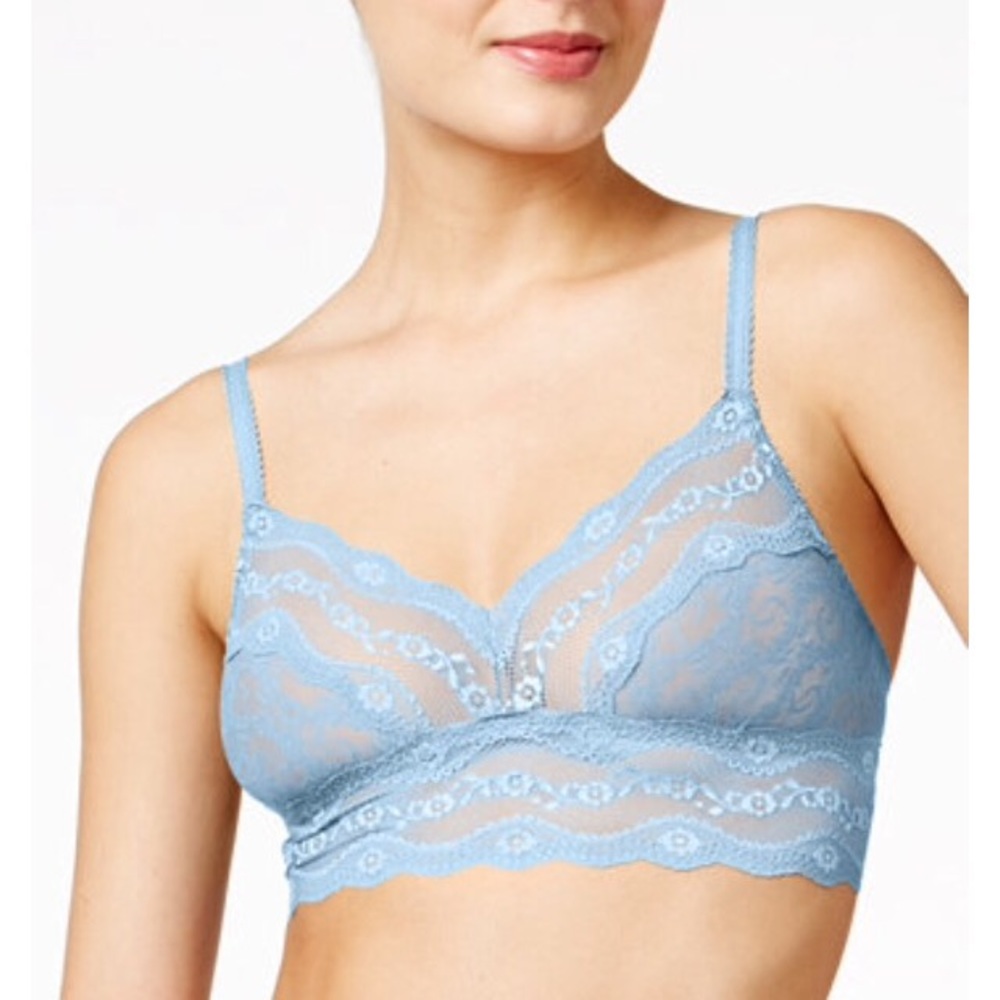 Light blue B.tempt"d Lace brallette